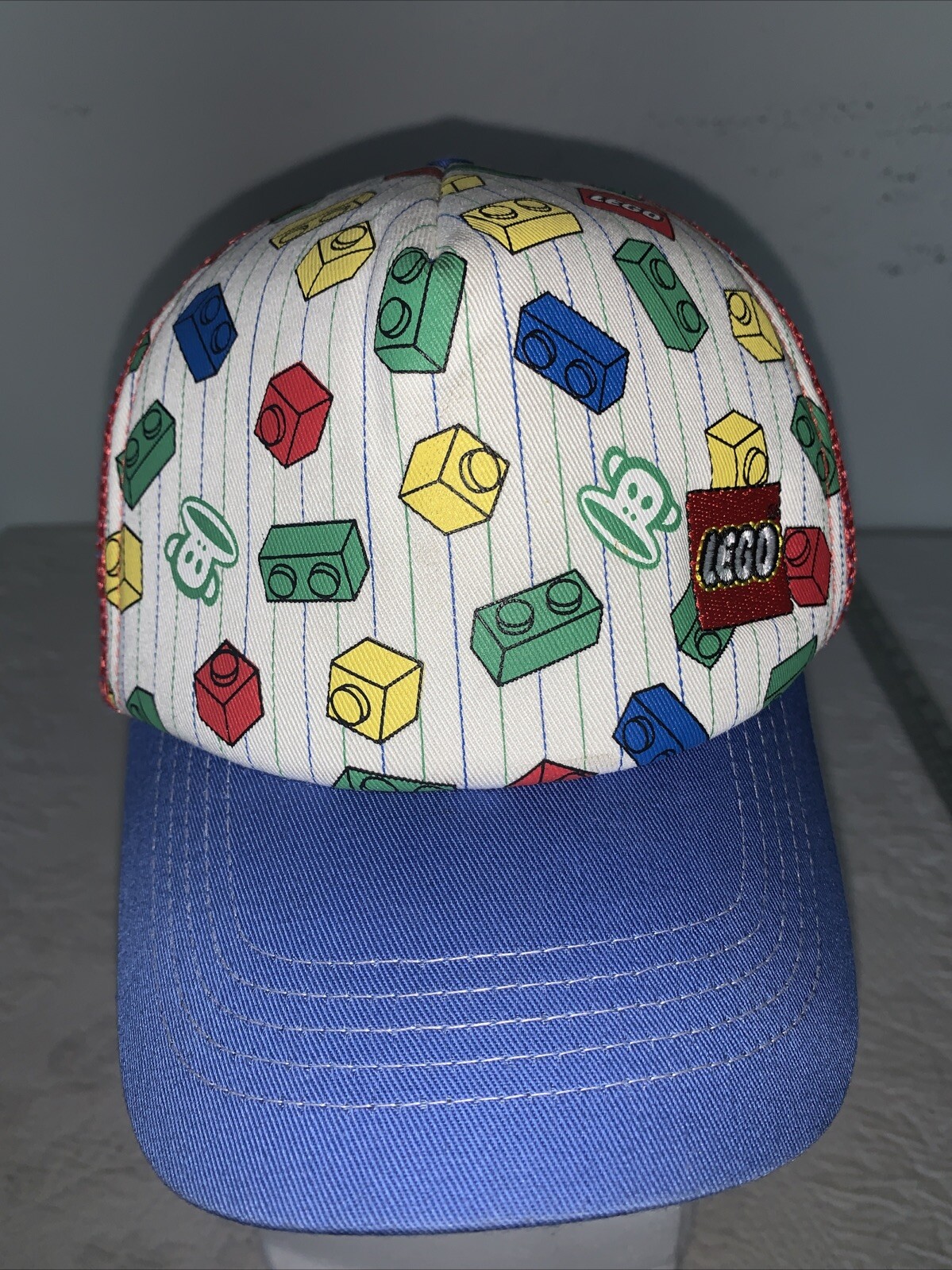 Lego Small Paul Frank Ultra Rare Cap Trucker Hat Youth Embroidery Vintage 2006