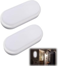 Applique a led da esterno lampada moderna da muro bianc ner 10 w x giardino IP65