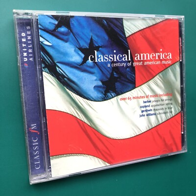 CLASSICAL AMERICA Jazz Soundtracks CD Cincinnati Pops Symphonic Schindler's List