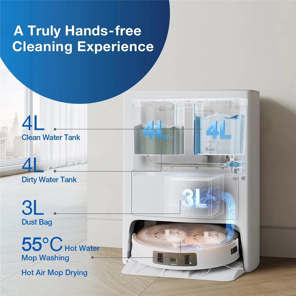 ECOVACS DEEBOT T20 Omni Robot Vacuum and Mop 6000Pa YIKO ECOVACS DEEBOT T20 Omni Robot Vacuum and Mop 6000Pa YIKO