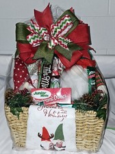 GNOME FOR THE HOLIDAYS - Cozy Essentials  Holiday Snacks Gift Basket