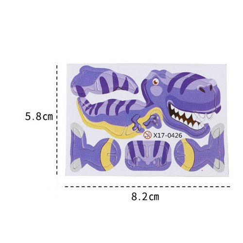 3D Animal Puzzle insect Shape Pieces Puzzle DIY handmade puzzle kids puzzle toys - Picture 4 of 12