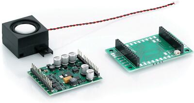 LGB 55029 G Scale Retrofit Sound and Control DCC mfx Decoder -- 28-Pin
