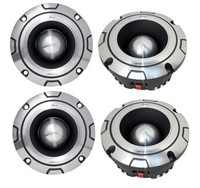4) Lanzar Optibt44 2400w Optidrive Heavy Duty Aluminum Super Bullet Tweeters on sale 4) Lanzar Optibt44 2400w Optidrive Heavy Duty Aluminum Super Bullet Tweeters on sale