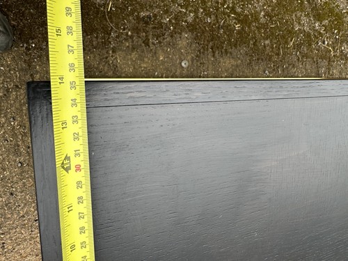 Splendido tavolo credenza di classe sala. Oro nero - Foto 7 di 11