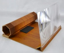 12" Phone Mobile 3D Screen Magnifier Wood Stand Desktop