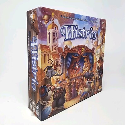 Histrio Board Game, Animal Theater, Asmodee, Bruno Cathala, Factory Sealed-NEW 