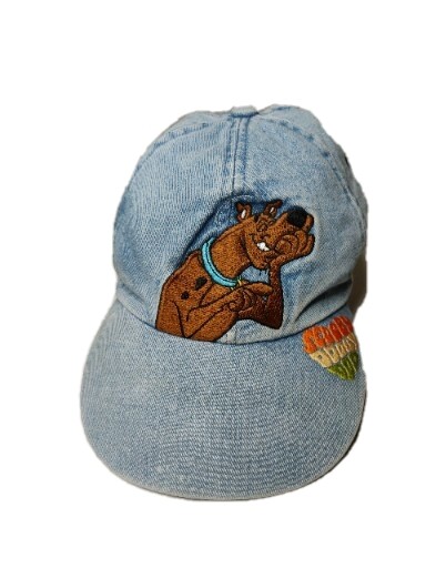 Vintage 1998 SCOOBY DOO Cartoon Network Denim Youth Stretch