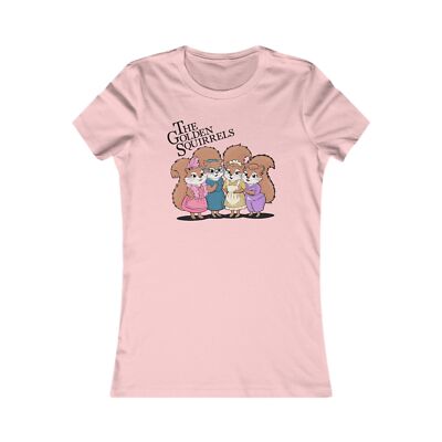 The Golden Squirrels T-shirt Womens Tee Golden Girls Squirrel Nostalgic Parody