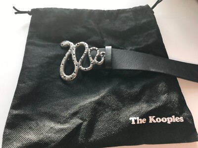 The Kooples Snake Buckle Leather Belt | eBay UK display picture 1