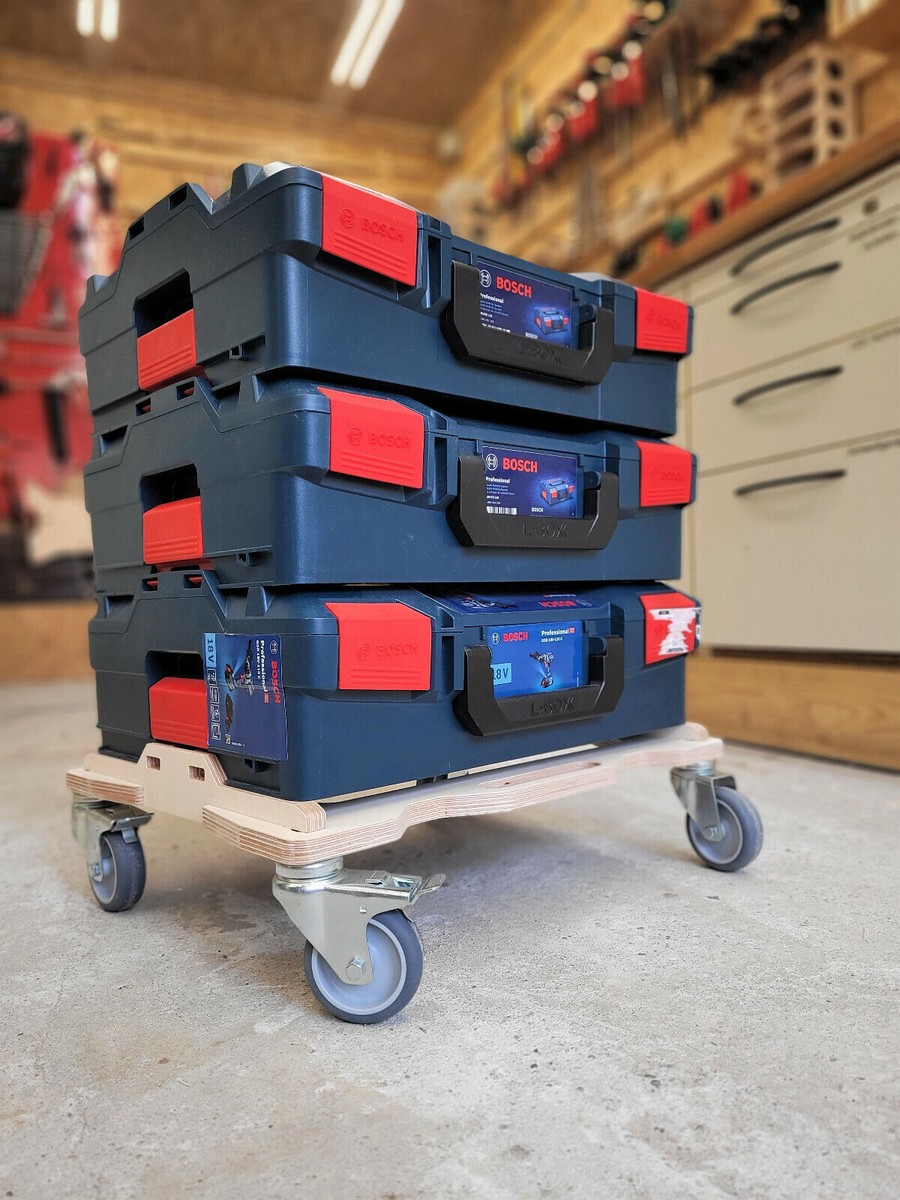 Chariot De Transport L-Boxx – Pour Bosch Et Sortimo (roulettes Skateboard)