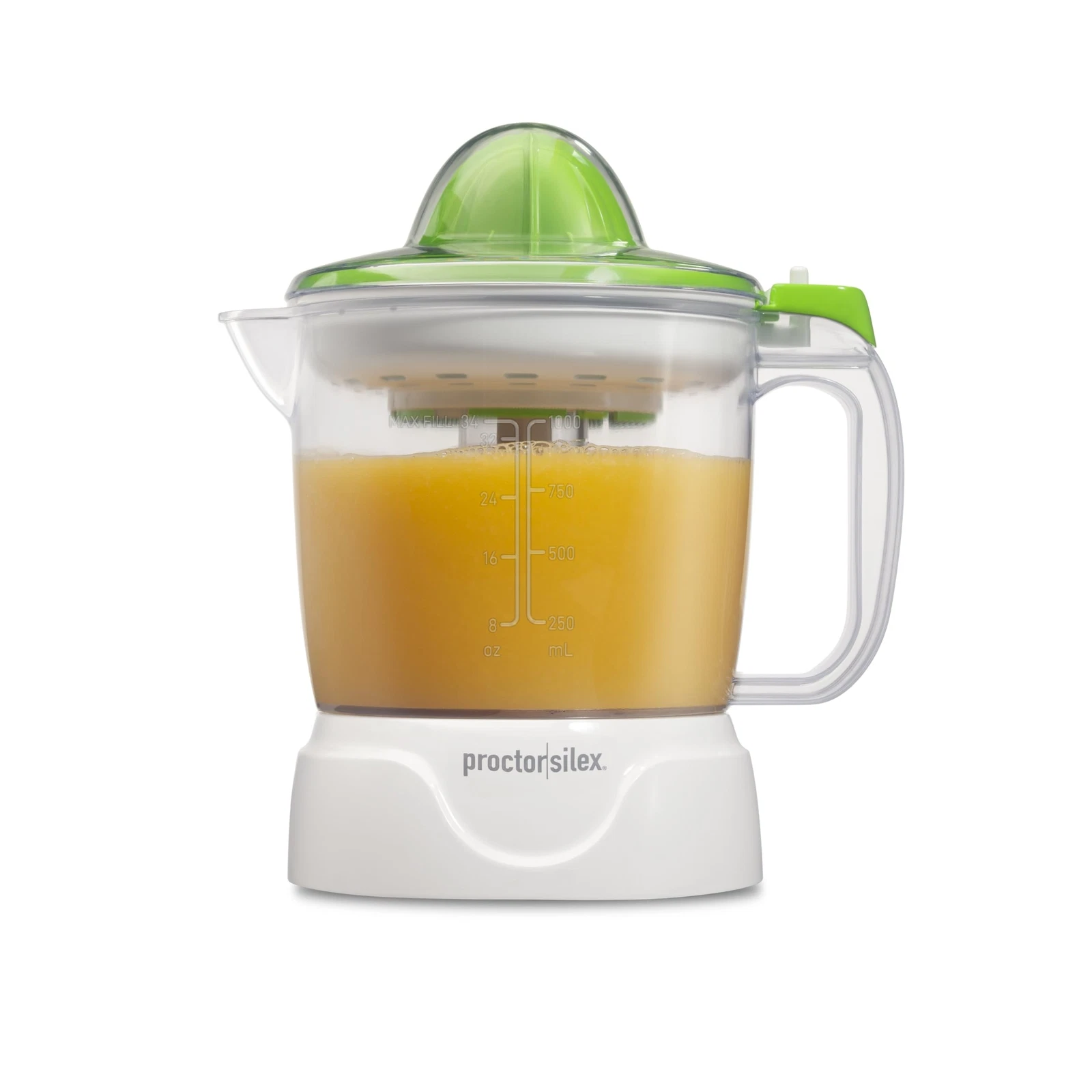 Proctor Silex Electric Citrus Juicer 34 oz Large Pitcher and Pulp Control