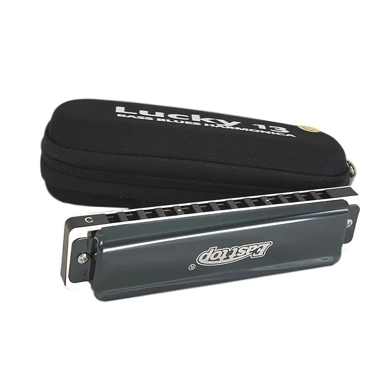 EASTTOP Lucky 13 Bass Plus Blues Harmonica 13 Holes Diatonic Harp Harmonica New - Image 4 of 4