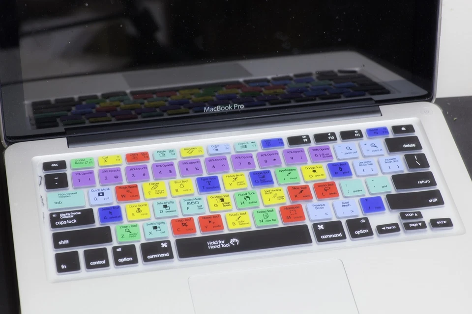 Adobe Photoshop Keyboard Cover With Issue for Apple MacBook Pro Air 13.3" 15" 17 - Image 2 of 4