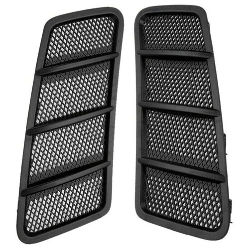2 Pcs Front L+R Hood Air Vent Grille Cover For Mercedes W166 GL ML350 2012-2015 - Foto 3 di 10
