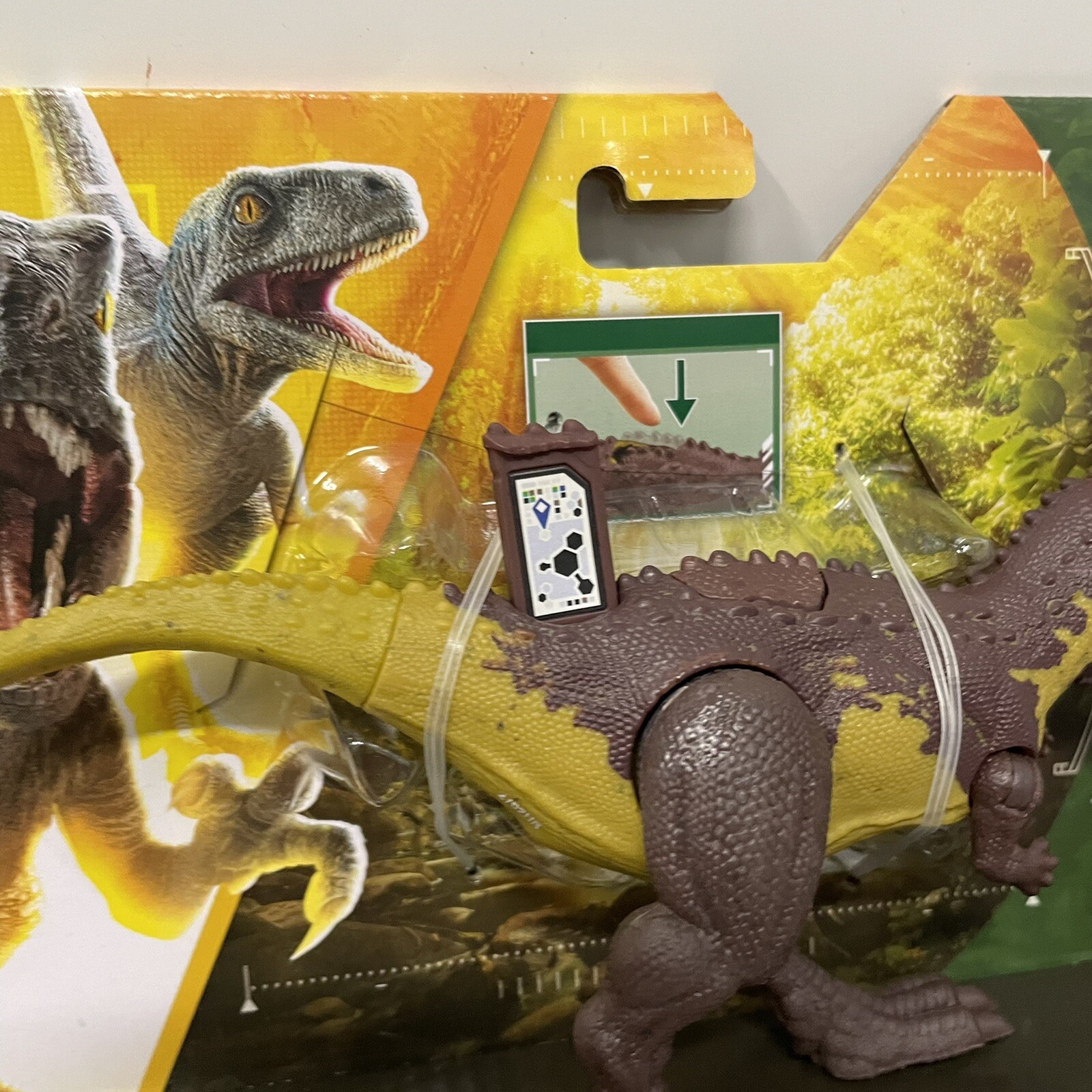 Figura Interativa - Jurassic World - Genyodectes Serus - Dinossauro Mordida  de Ataque - Mattel