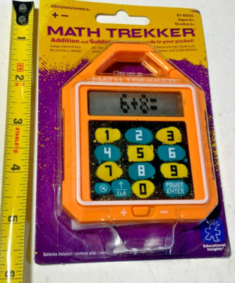 Educational Insights Math Trekker Addition-Subtraction Grades 1+ NEW