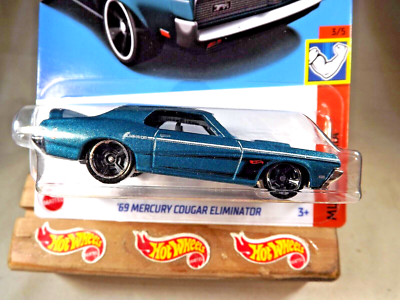 2024 Hot Wheels #171 Muscle Mania 3/5 '69 MERCURY COUGAR