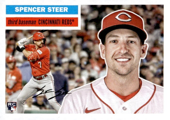 2023 Topps Archives #78 Spencer Steer RC Cincinnati Reds