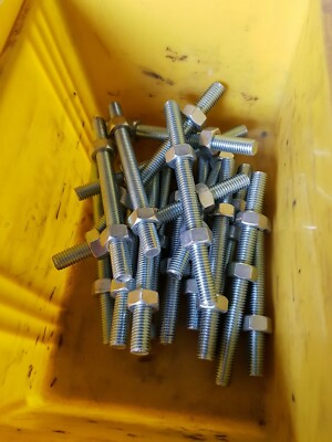 19 Gewindestange + Muttern 120mm M10 DIN 976 rostfreier Edelstahl V4A A4