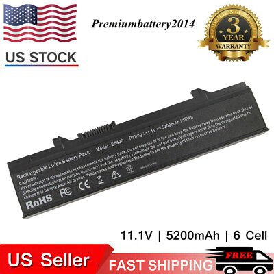 58wh For Dell Latitude E5400 E5500 E5410 E5510 Battery Mt186 0rm661 0wu843 W071d Ebay