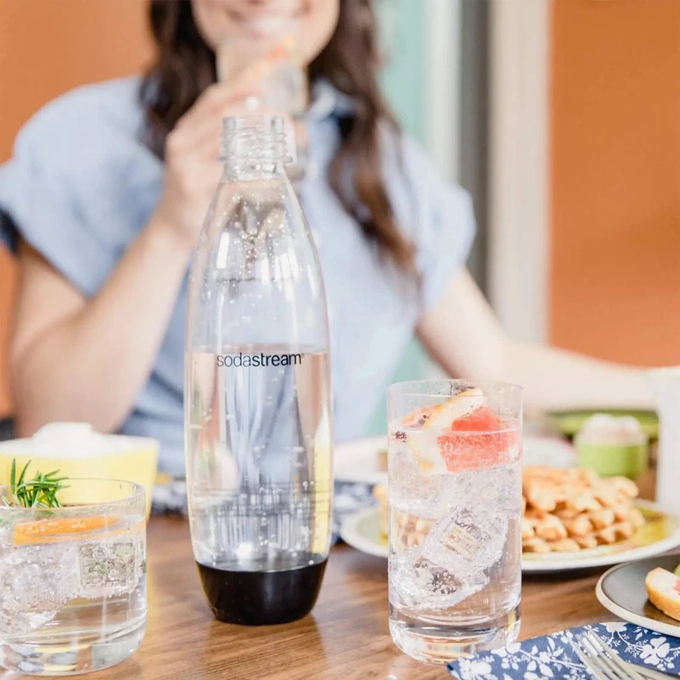 SodaStream 2 x 60 Litre Gas Cylinder Soda Stream Home Soft Drink Maker 60L - image 2 of 4