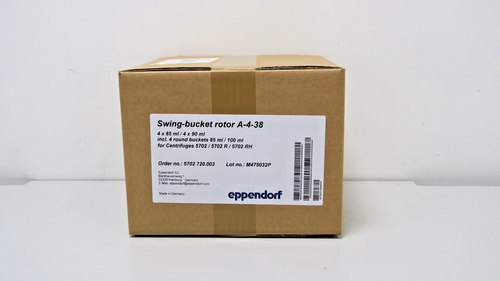 Nuovo rotore Eppendorf A-4-38 con secchi rotondi - Foto 2 di 6