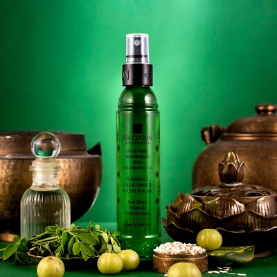 Aloe Vera , Watergrass , Hair Nourishing Oil , Vegan , 100ml , Free Shipping