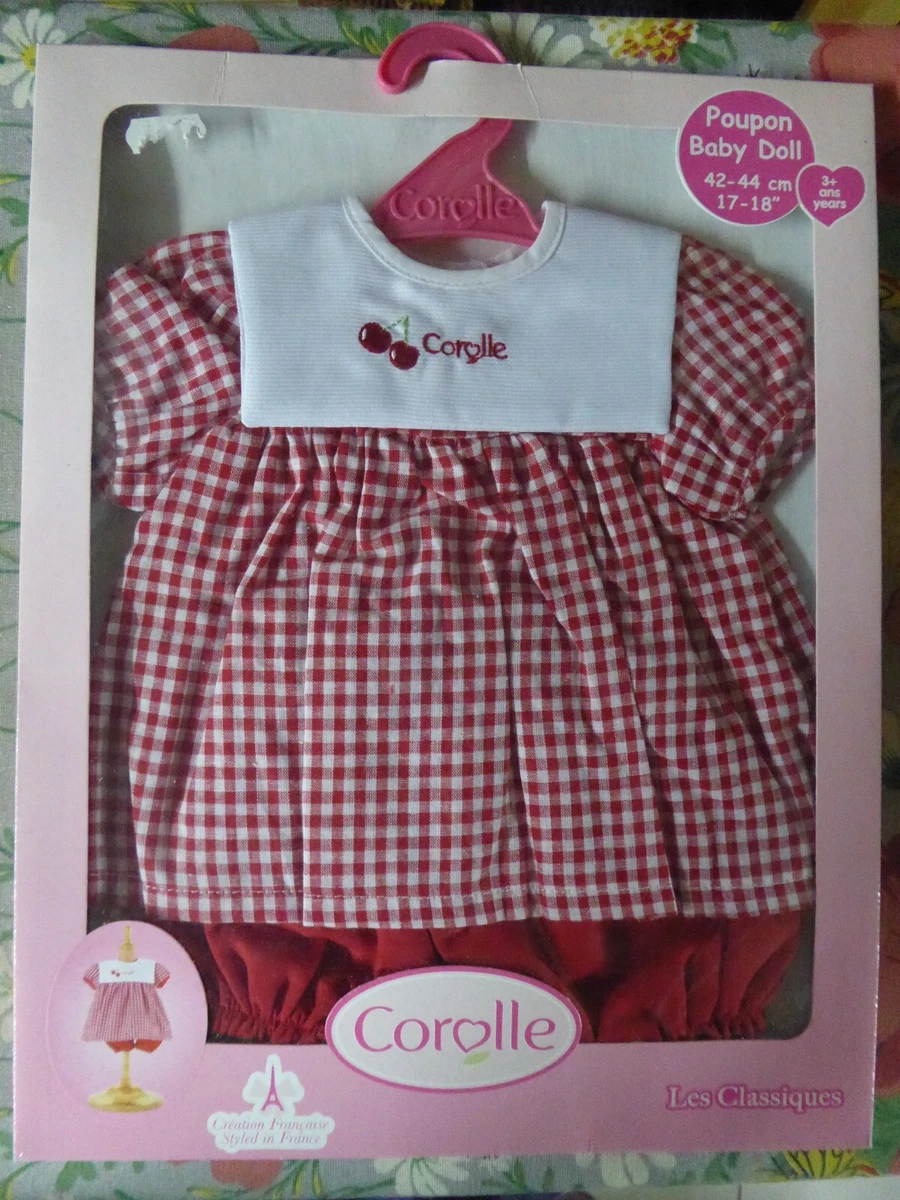 Corolle - Robe, Corolle en Fêtes, vêtement, pour Poupon 30cm, dès 18 Mois, 9000111100