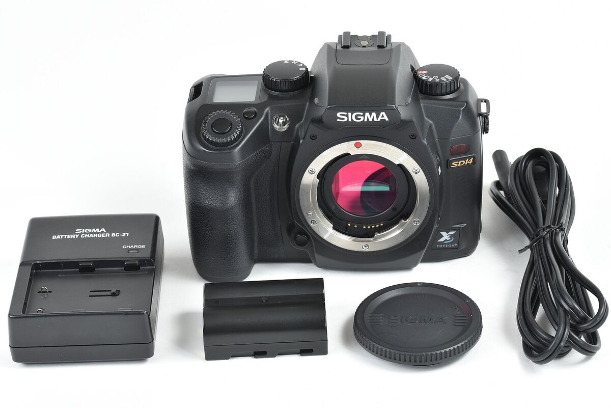 Sigma SD14 14MP SA Mount Digital DSLR Camera Body [Excellent Sigma SD14 14MP SA Mount Digital DSLR Camera Body [Excellent