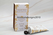 CRABTREE  EVELYN Caramelized Fig  Brown Sugar Hand Therapy Sealed NIB 3.5 oz