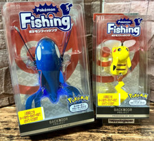 Pokemon Fishing Lure PIKACHU & KYOGRE Set Crawler Jitter NEW Sealed DUO JAPAN