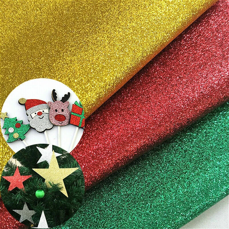 Bolso Hágalo Usted M Brillante Tela Brillo Imitación Cuero Brillante Hágalo Usted Mismo Zapatos Fiesta Navidad Foto 2 de 4