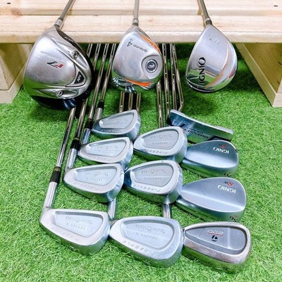 TaylorMade Mens Golf Clubs Set Beginner Right Handed 14pc Clubs Only EM5