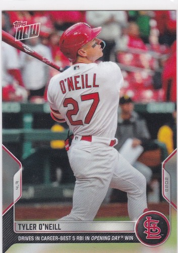 2022 Topps Now 5 Tyler O'Neill