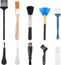 10Pcs Keyboard Cleaning Brush Kit Anti Static Nylon Dust Cleaner for Electronics