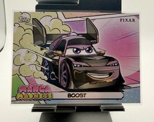 Tarjeta Disney Cars Boost Manga Madness 2026 Topps Disney Neón MM-7