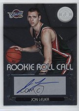 2012-13 Totally Certified Rookie Roll Call Silver Jon Leuer #49 Auto 1n6x
