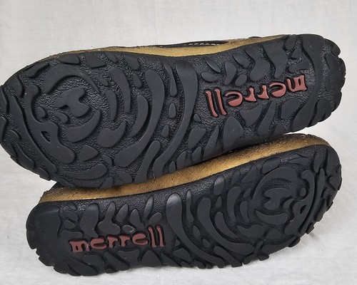 Merrell Taiga Buckle Waterproof Womens Size 9 Boots Brown Leather Faux Fur Trim - Picture 9 of 9