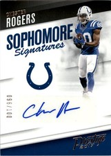 2017 Prestige Sophomore Signatures #14 Chester Rogers Auto /100 - FB