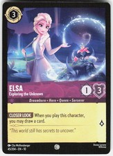 Elsa Exploring the Unknown 45/204 Whispers in the Well Disney Lorcana