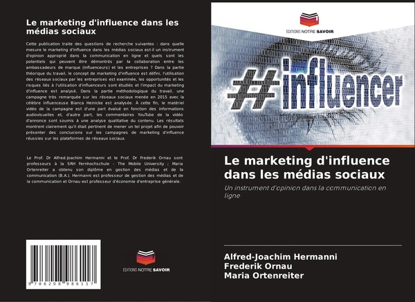 Alfred-Joachim Hermanni (U. A.) | Le Marketing D'influence Dans Les MéDias...-image