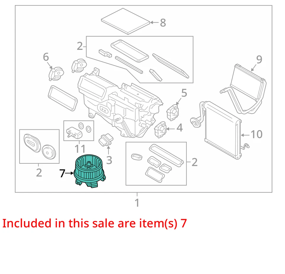 Lincoln MKZ 2016 calefacción aire acondicionado motor fabricante de equipos originales 87 k millas - LKQ400631698 Foto 4 de 4