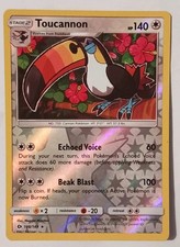 POKEMON CARD TOUCANNON REVERSE HOLO CARD 108/149 LIGHT PLAY 2017