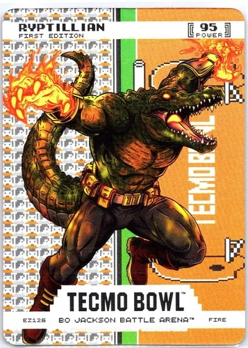 Bo Jackson Battle Arena Tecmo Bowl Ryptillian Fire Endzone Mark Rypien