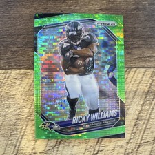 Panini Prizm Green Pulsar Ricky Williams Ravens #158 Football 2025