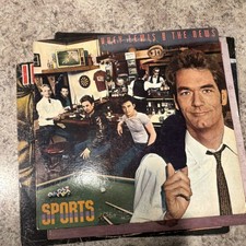 Huey Lewis & The News Sports Rock LP Vinyl Chrysalis 12" 33 RPM 1983
