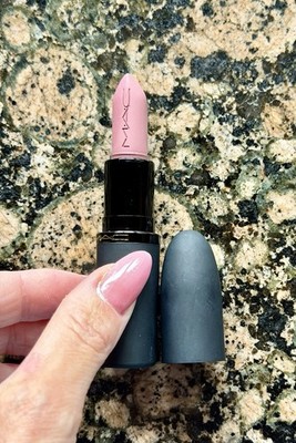 Mac Lippenstift Rosa Powder Kiss 907 Girls Weekend Hazy Matte