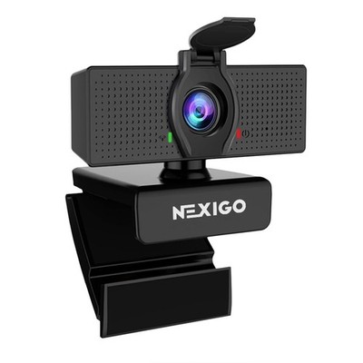 NexiGo N60 1080P Webcam mit Mikrofon, einstellbares FOV, Zoom, Softwaresteuerung 