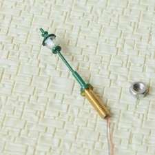 10 x N scale street light model railroad LED made antique path lamp post #S0108N